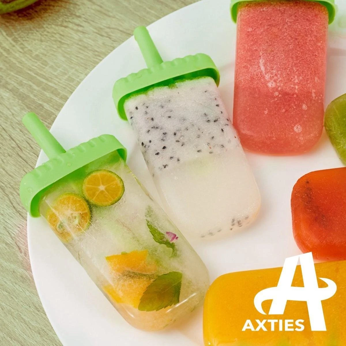 Axties - IJslolly Vormen - Siliconen - Multicolor - 6 Stuks - Afbeelding 10
