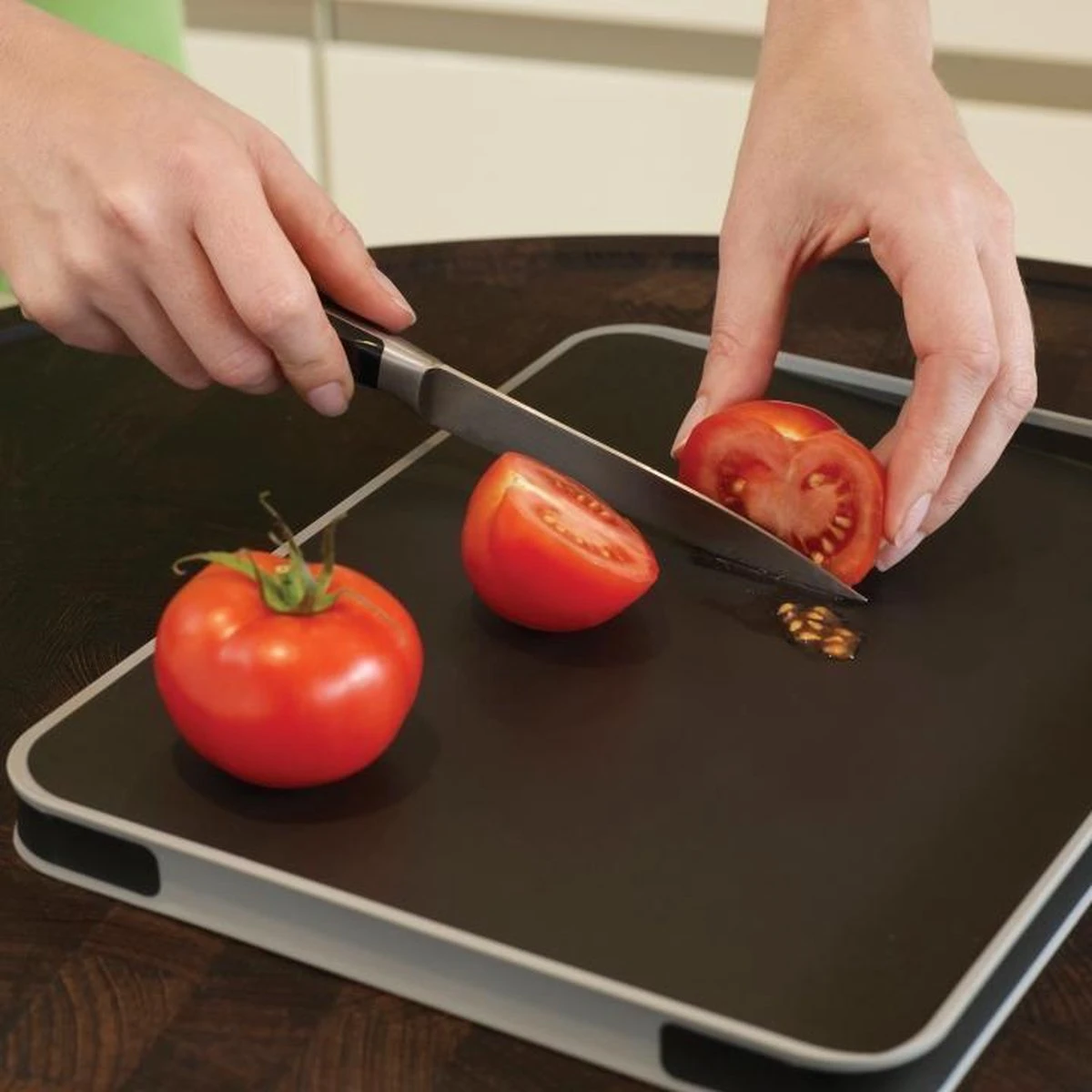 Joseph Joseph JosephJoseph - Cut&Carve - Plus - Snijplank - Groot - Zwart - Afbeelding 7