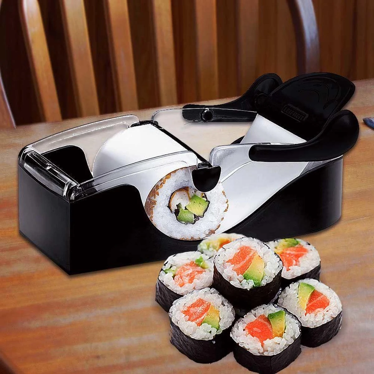 MikaMax Sushi Maker - Zelf Sushi Maken - Sushi Machine - Sushi Set - Sushi Kit - Sushi - DIY - Vaatwasser Bestendig - Afbeelding 3