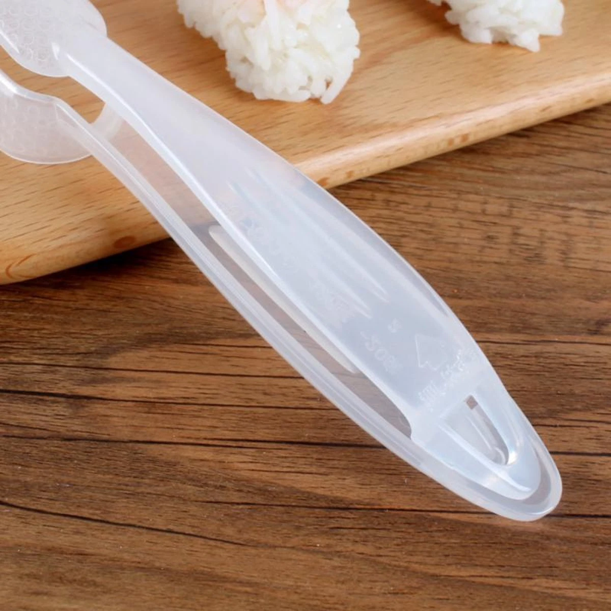 Merkloos Sushi Scoop - Sushi Nigiri Maker – Sushi Maker – Sushi Schep – Wit - Afbeelding 3