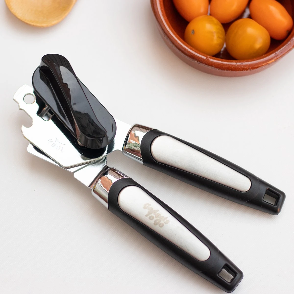 GadgetsToGo H-001 - Hand Blikopener - Ultra Scherp - Anti-slip Handvat - RVS - Afbeelding 4