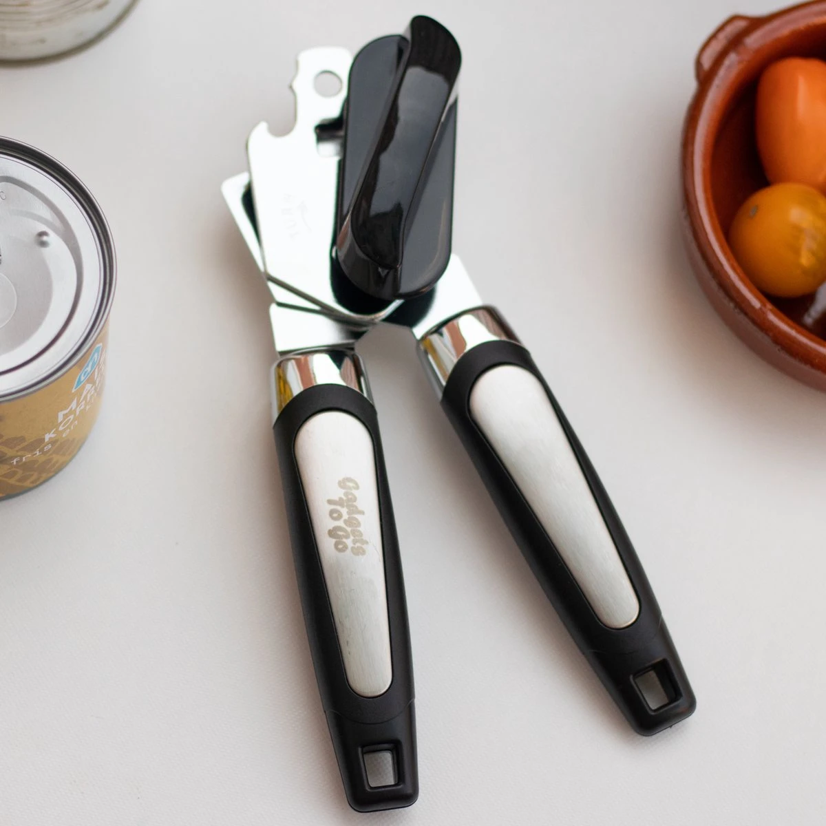 GadgetsToGo H-001 - Hand Blikopener - Ultra Scherp - Anti-slip Handvat - RVS - Afbeelding 6