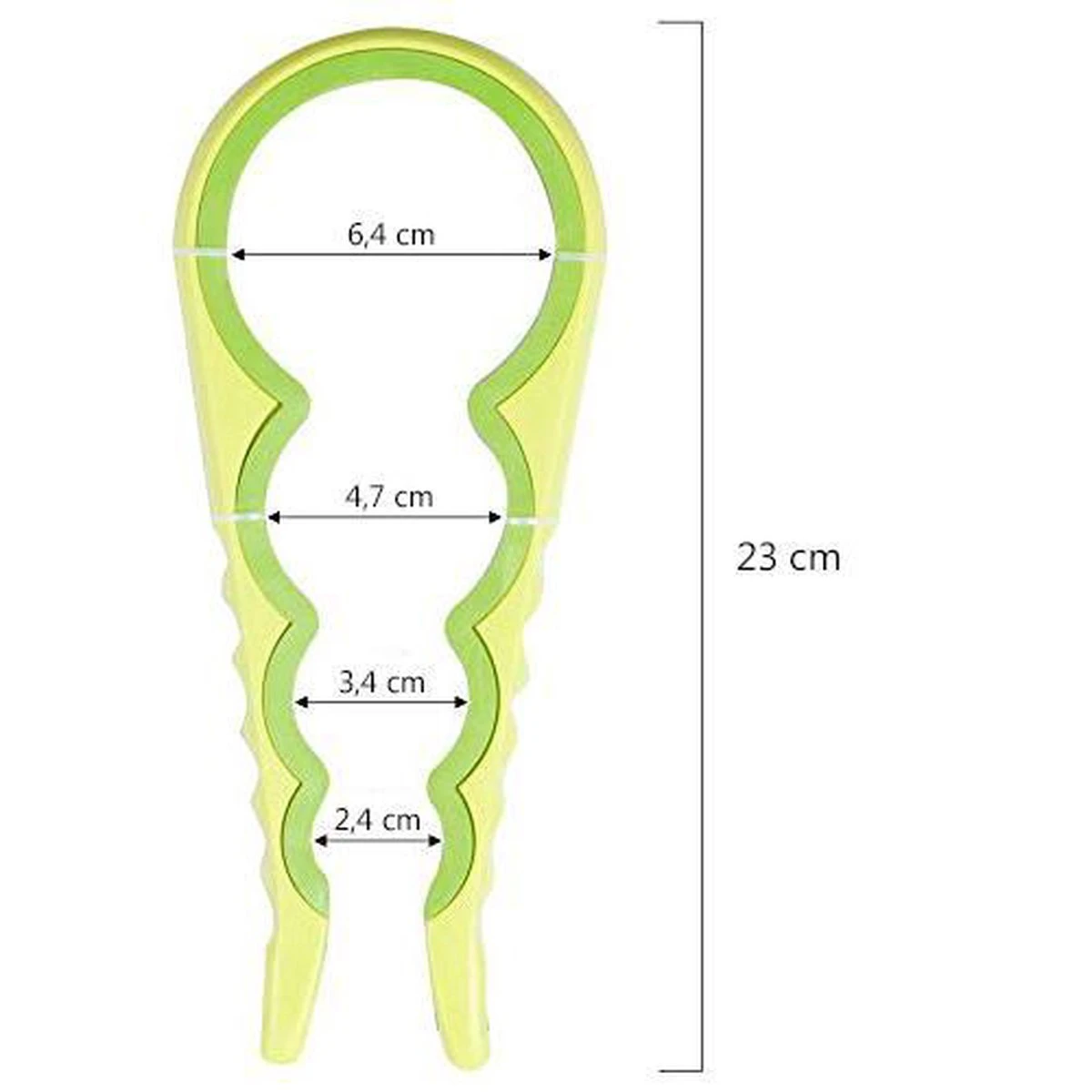 Multi Grip Opener - Flesopener / Potopener - Afbeelding 5