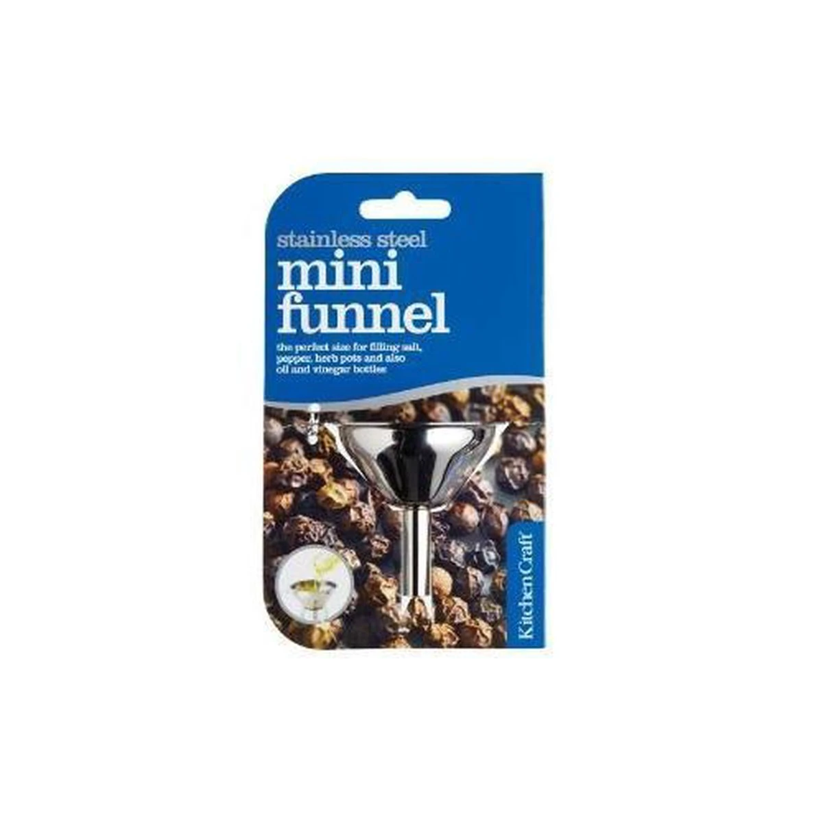 KitchenCraft RVS Mini Trechter - Kitchen Craft - Afbeelding 6