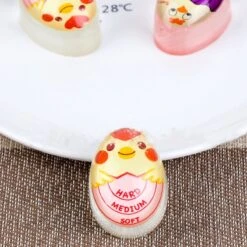 Kleurveranderende Ei Wekker - Makkelijk Eieren Koken - Eiertimer - Eggtimer - Eierwekker - Rood