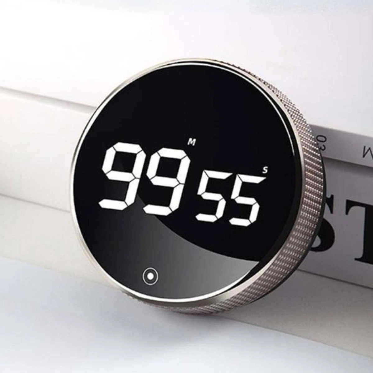 Merkloos Digitale Kookwekker Zilver Van METU-Online - Smart Timer - LED Display - Magnetisch Met Handige Draaiknop - Barbecue Kookwekker Magneet - BBQ Wekker - Afbeelding 10