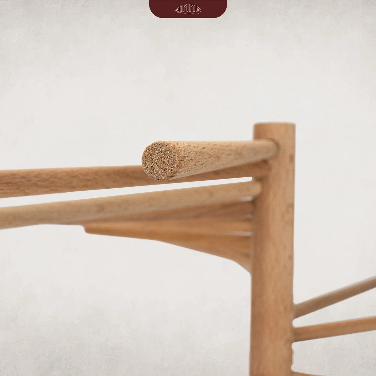 Nimma® Pasta Droogrek - Inklapbaar Pastarek - Pasta Maker - Zelf Spaghetti Maken - Tot 2.5 KG - Bamboe - Afbeelding 3