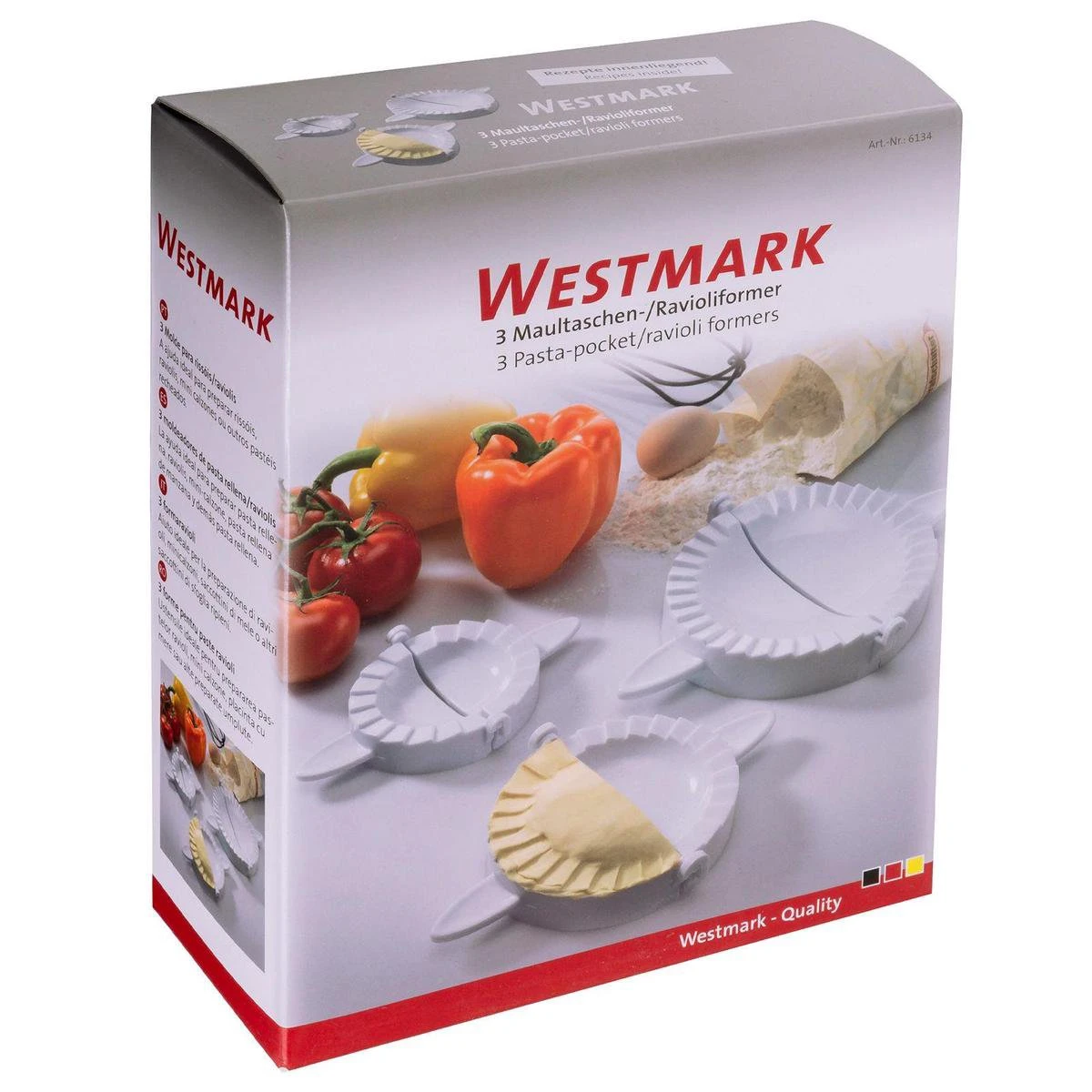 Westmark Raviolimaker - 3 Vormen - 15,5 Cm - Afbeelding 6