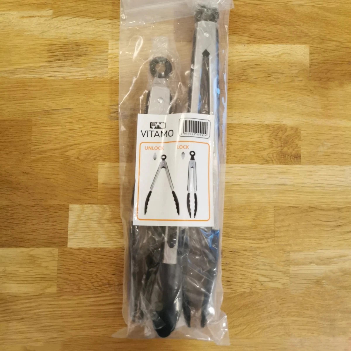 3x Keukentang RVS - Serveertang - BBQ Tang - Barbequetang - Vleestang - 3 Handige Maten - 33 Cm 27 Cm En 20 Cm - Zwart - Afbeelding 5