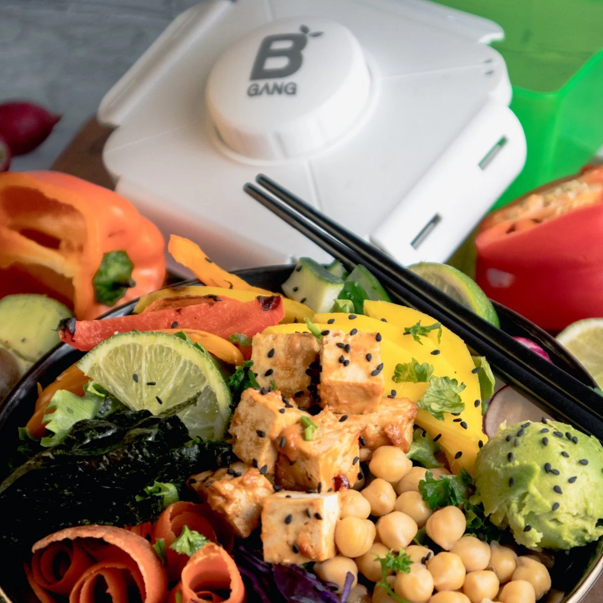 BGANG Tofu Pers/Tofu Press + Marineer Box Incl. Recepten E-boek En Tofu Start Cursus - 2-in-1 Functie - Vegan - Vegetarisch - Afbeelding 8