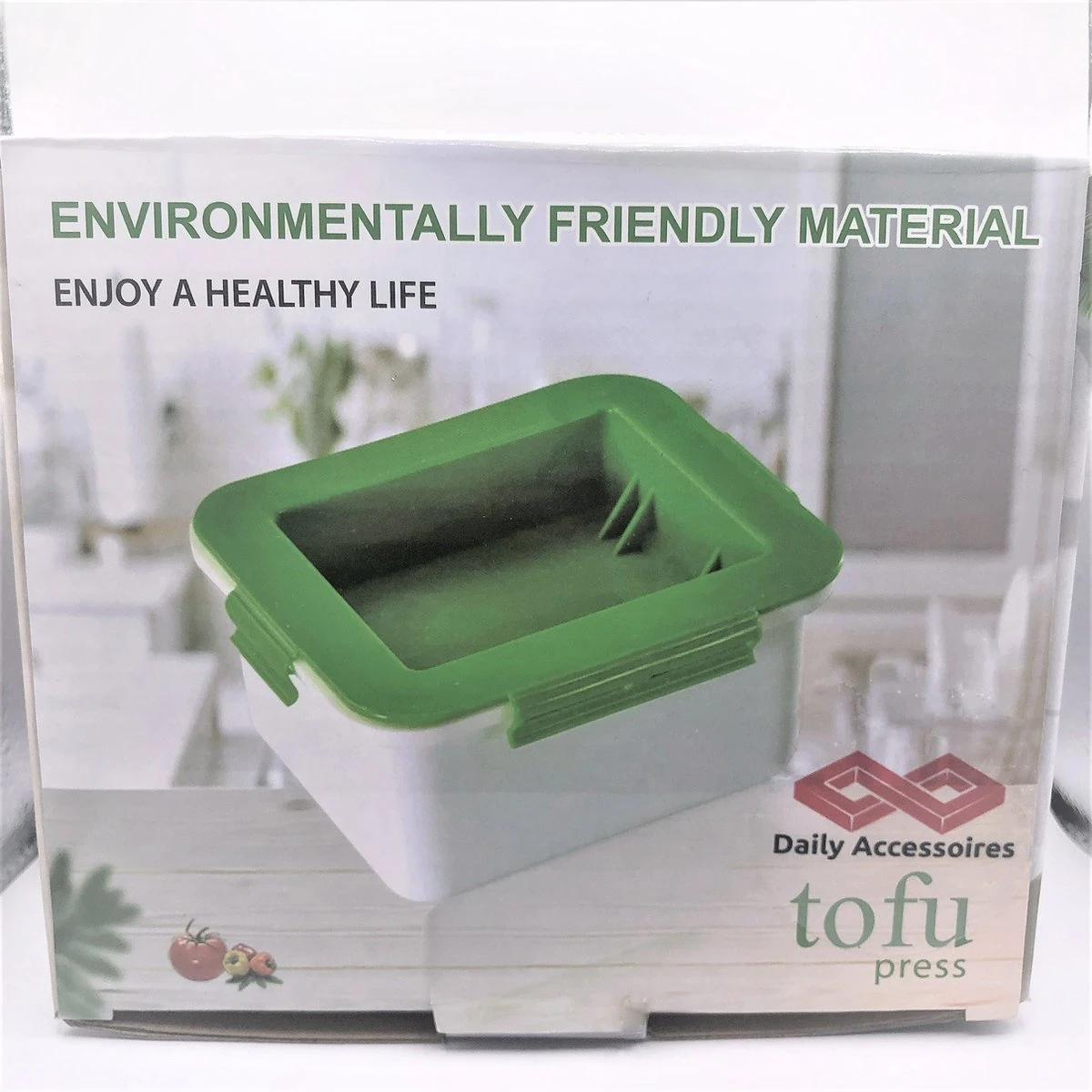 Tofu Pers - Tofupers - Tofu Press - 3 Laags - Zwart/Grijs - Eenvoudig In Gebruik - Vaatwasser Geschikt - 15/30 Min Vochtvrije Tofu - Afbeelding 4