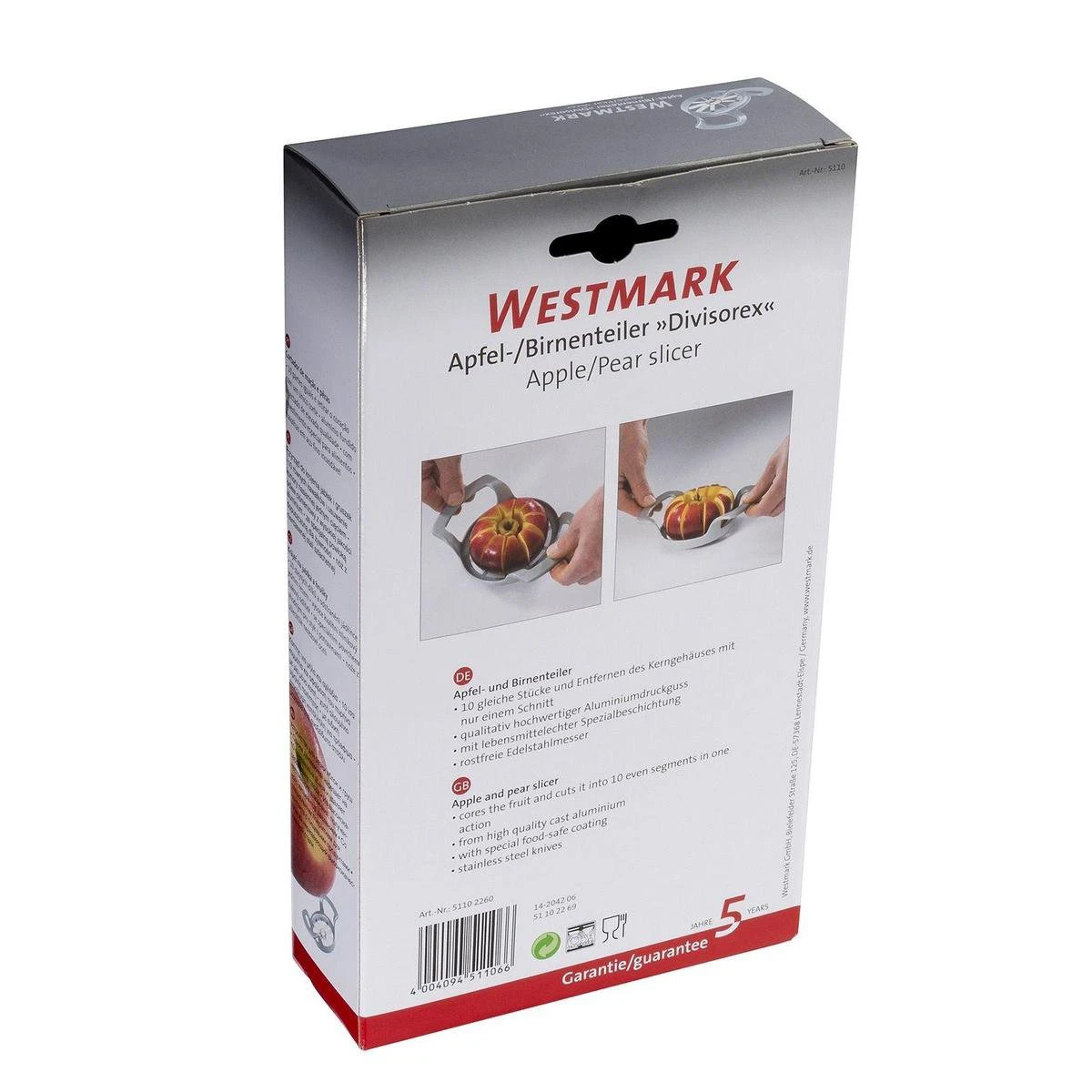 Westmark Divisorex Appel- En Perensnijder - 10-parts - Afbeelding 12