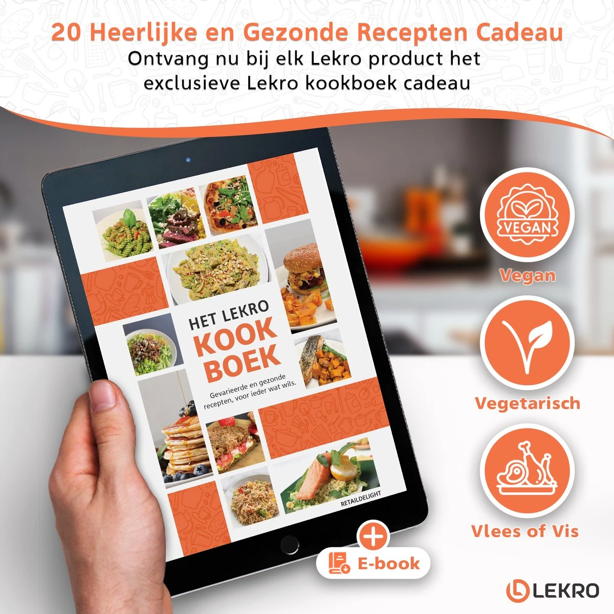 Lekro Digitale Precisie Keukenweegschaal – Weegschaal Keuken - USB Oplaadbaar - 1gr Tot 15kg – Tarra Functie - Zwart - Afbeelding 10