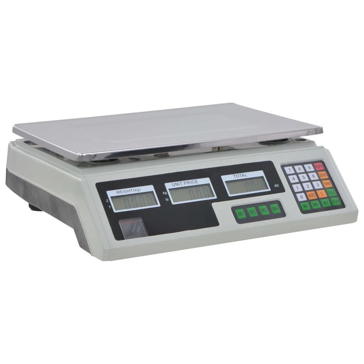 VidaXL Weegschaal Digitaal Met Oplaadbare Batterij 30 Kg - Afbeelding 8