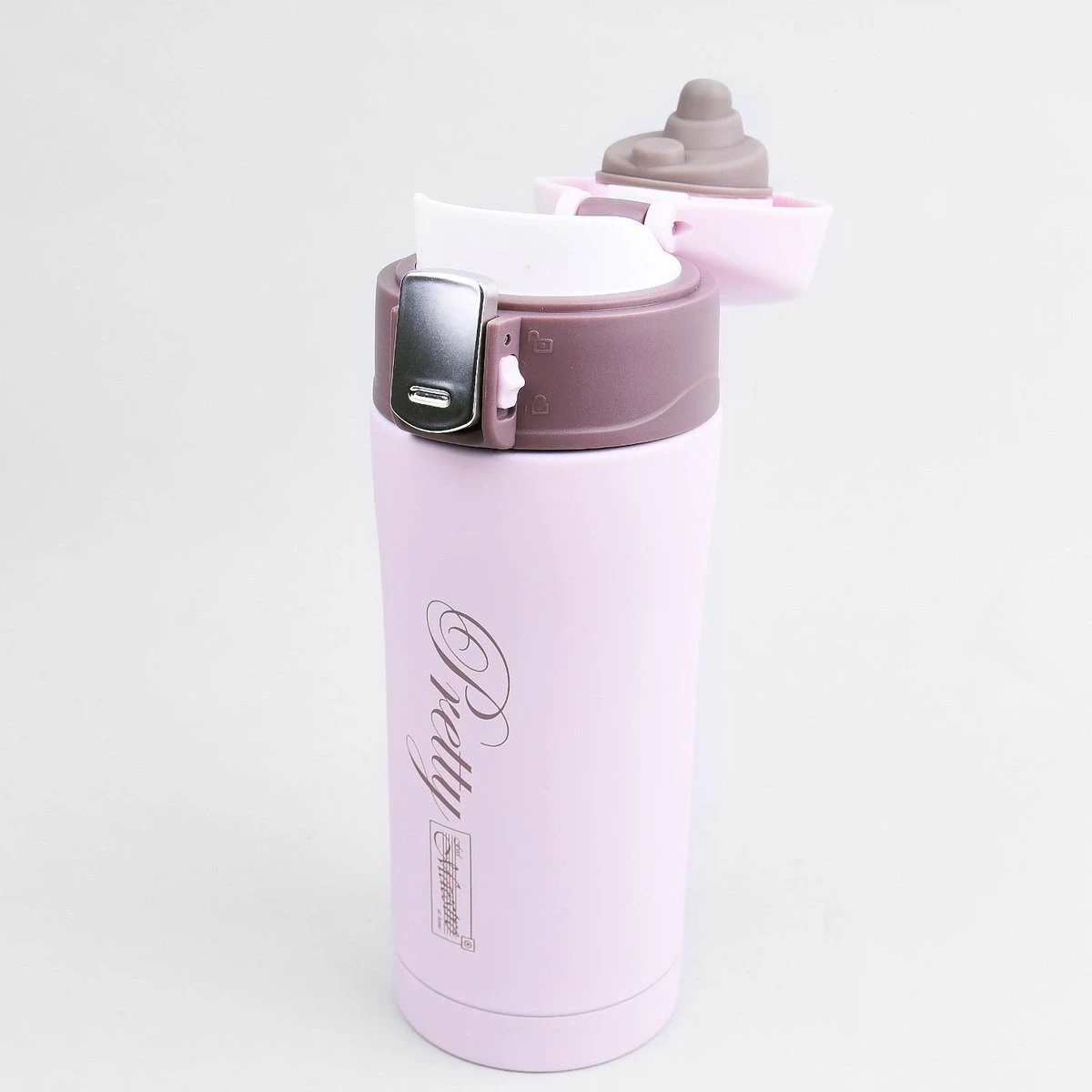 Thermos Mok - Geïsoleerde Roestvrijstalen - Fles Voor Warme Of Koude Dranken 300ml - Afbeelding 2