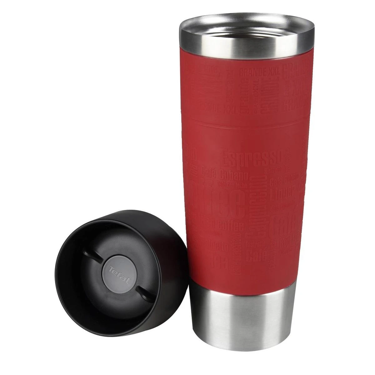 Tefal Travel Mug Thermobeker - 500 Ml - RVS/Rood - Afbeelding 5