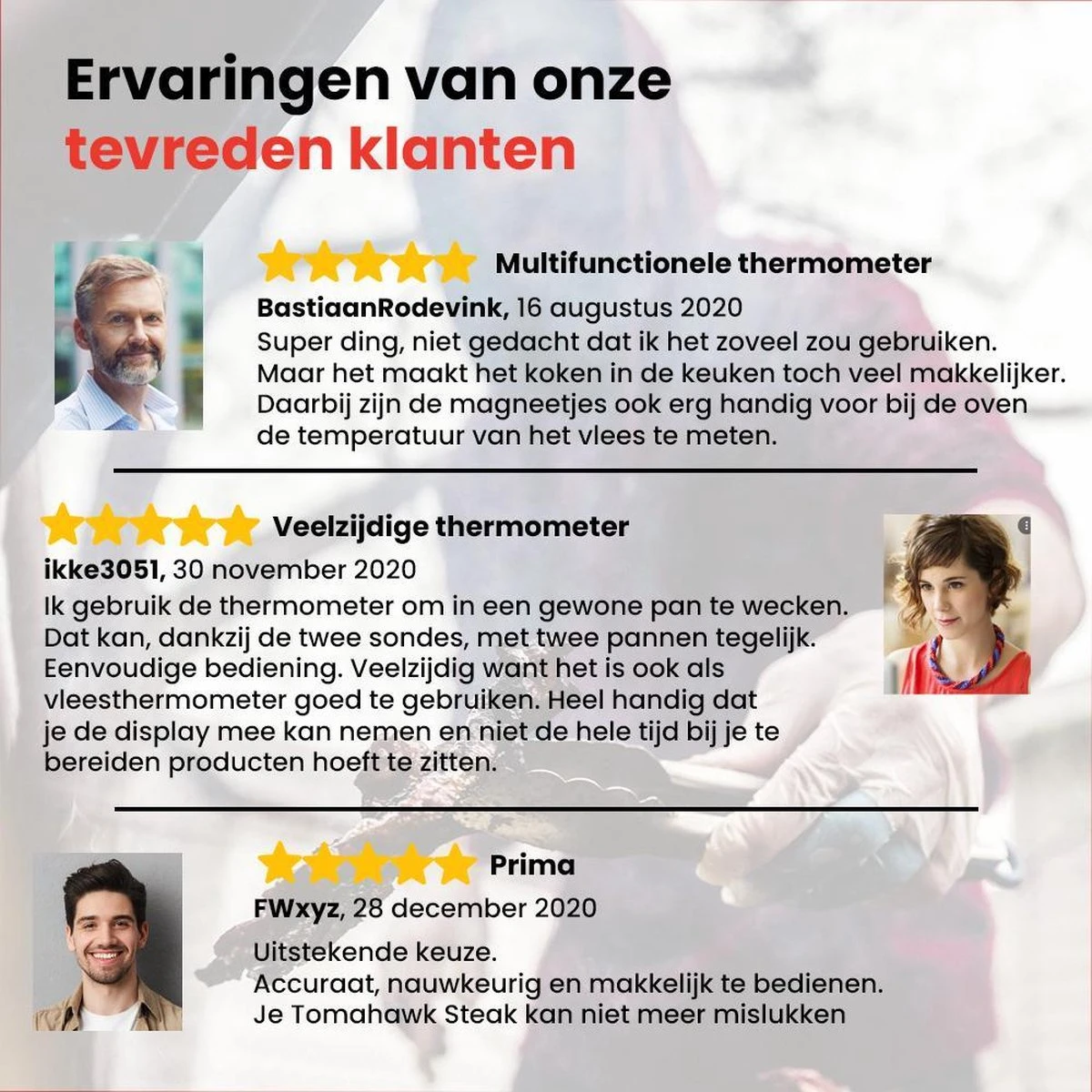 Vleesthermometer Draadloos Met Timer - BBQ Thermometer – Kernthermometer – Suikerthermometer – Keukenthermometer - Afbeelding 7