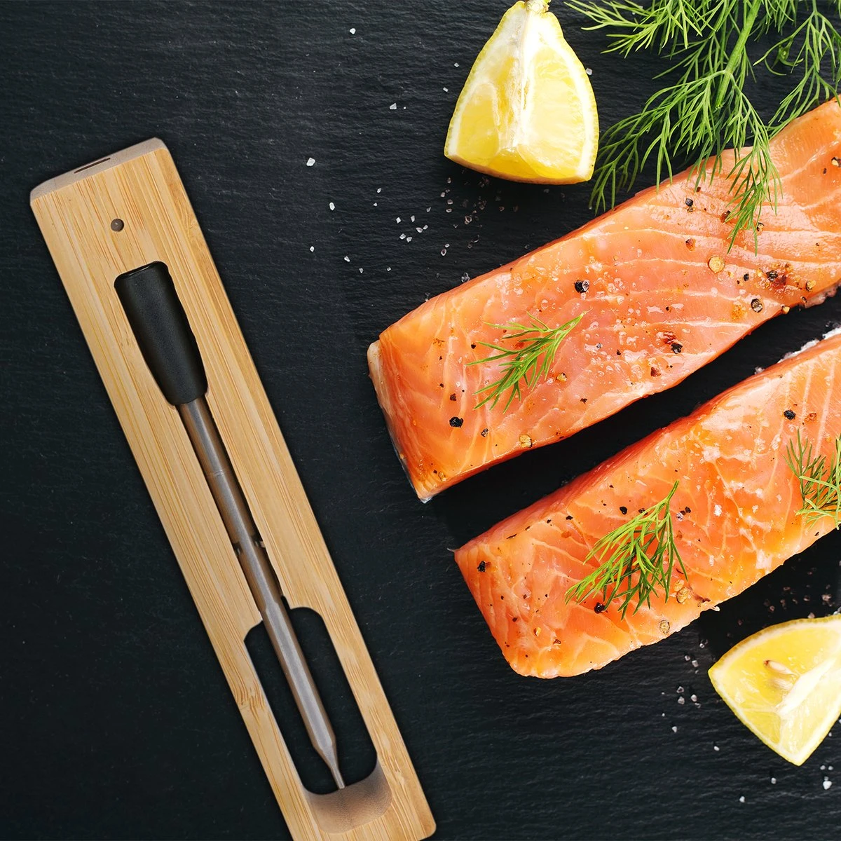 Mancor Vleesthermometer Met Bluetooth En App - BBQ Accessoires Thermometer - Keukenthermometer Digitaal - Afbeelding 3