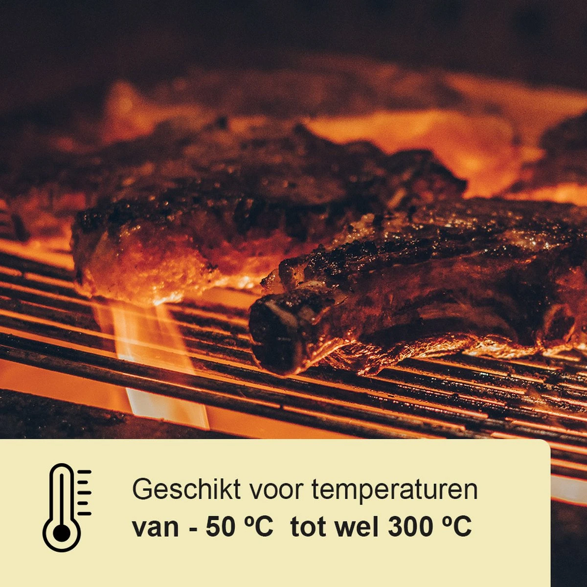Lynnz® Digitale Thermometer Met Draad - Kernthermometer - Bbq Accesoires - Suikerthermometer - Vleesthermometer - Oventhermometer - Digitaal - Afbeelding 4