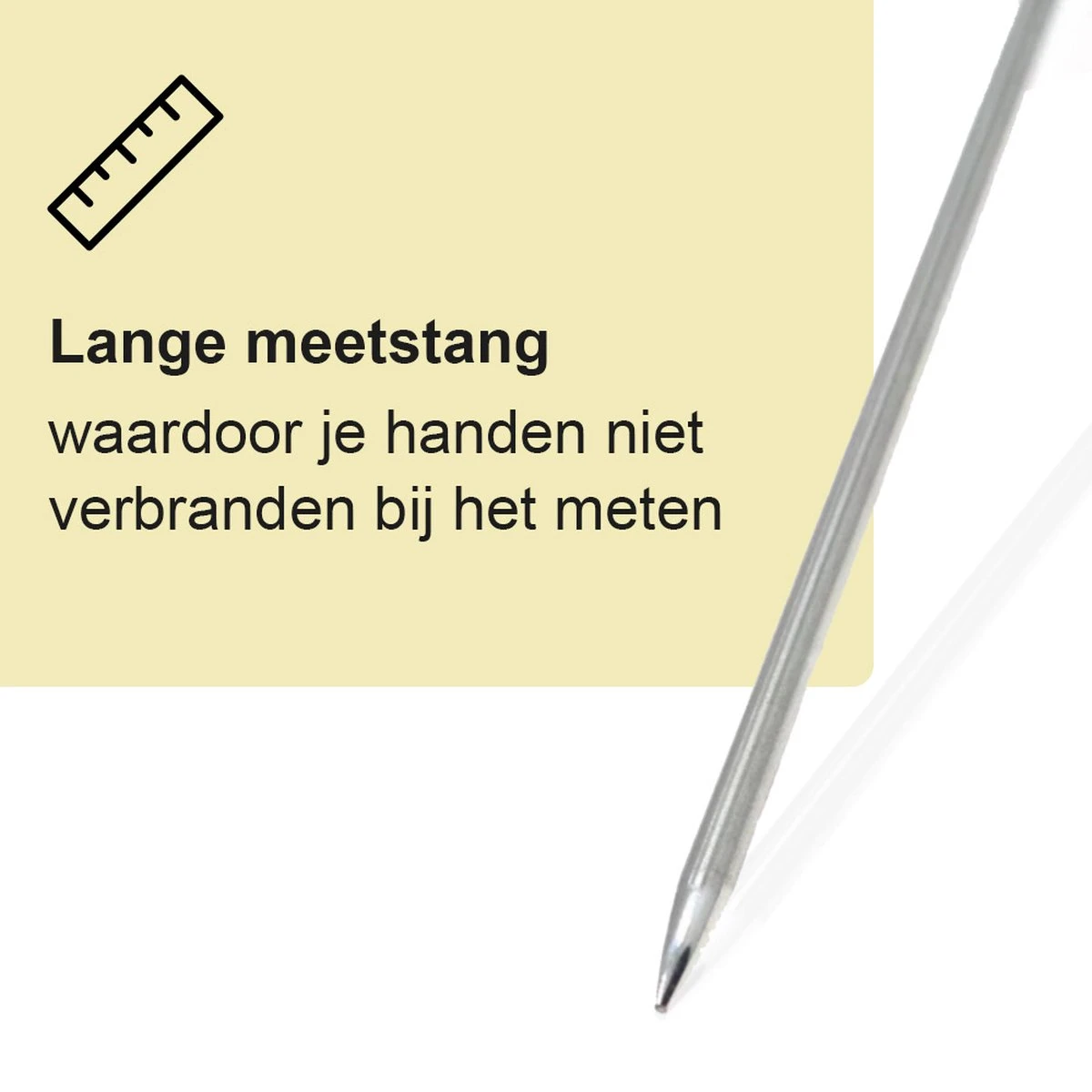 Lynnz® Digitale Thermometer Met Draad - Kernthermometer - Bbq Accesoires - Suikerthermometer - Vleesthermometer - Oventhermometer - Digitaal - Afbeelding 5