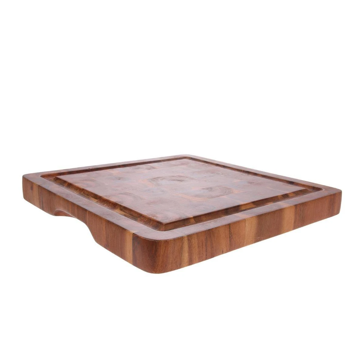 HK Living Snijplank Acacia Hout Vierkant 3 X Ø30 - Afbeelding 4