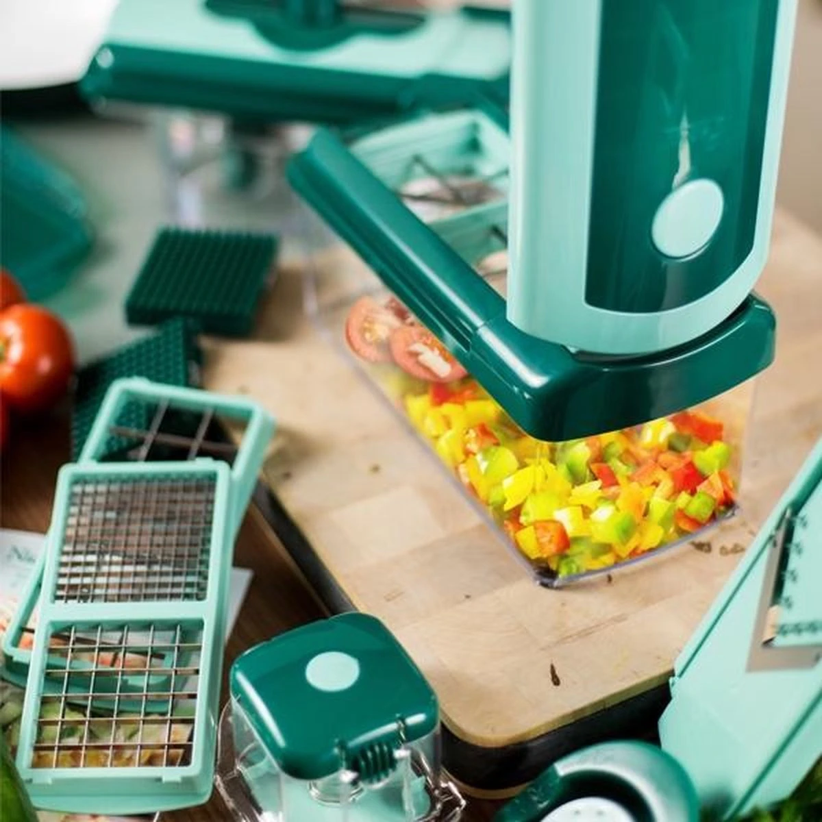 Nicer Dicer Fusion - Mandoline - Snijapparaat - 16-delig - Afbeelding 3