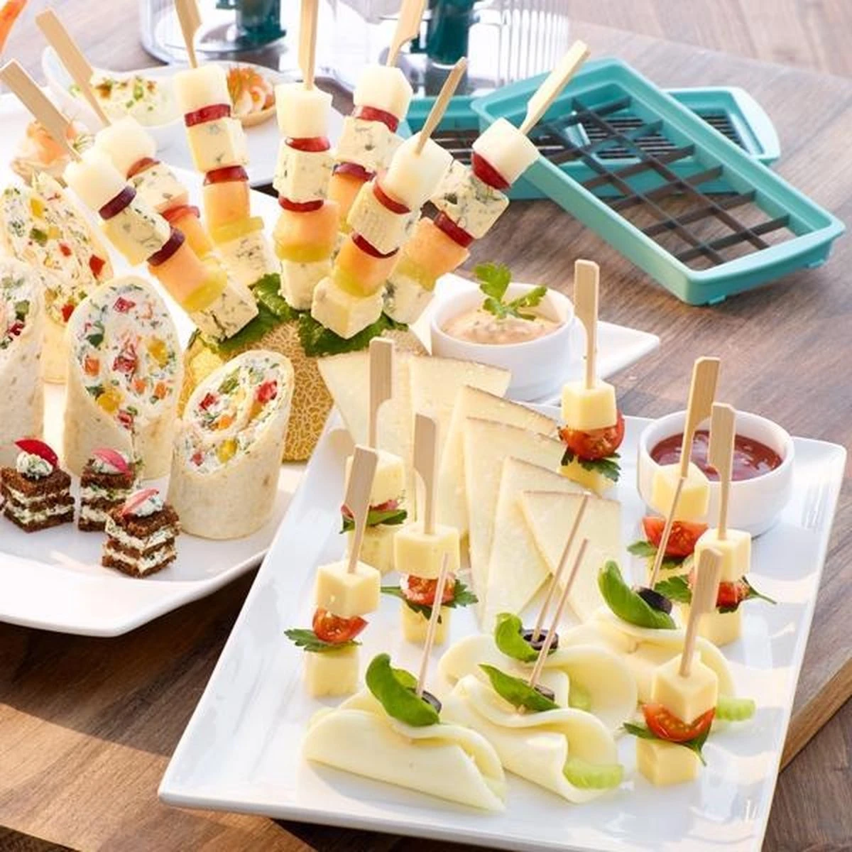 Nicer Dicer Fusion - Mandoline - Snijapparaat - 16-delig - Afbeelding 5