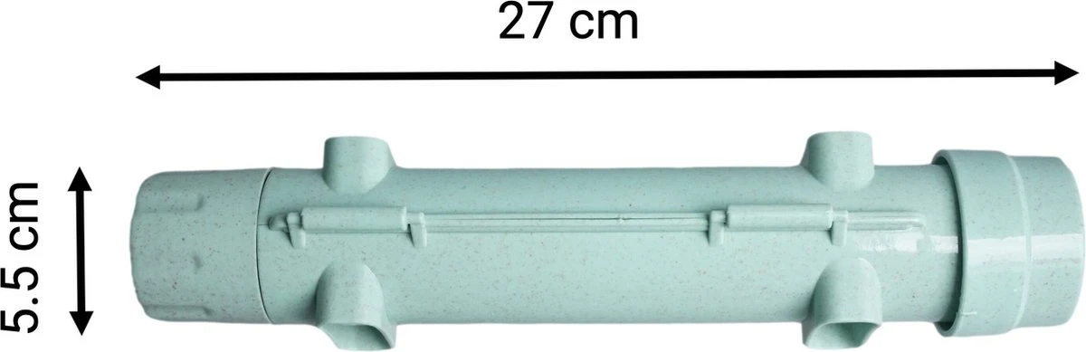 YUGN Sushi Set Sushi Bazooka En Sushi Matje Bamboe - Sushi Maker Sushi Kit - Sushimatje Sushi Mat - Cadeau Tip - Afbeelding 9