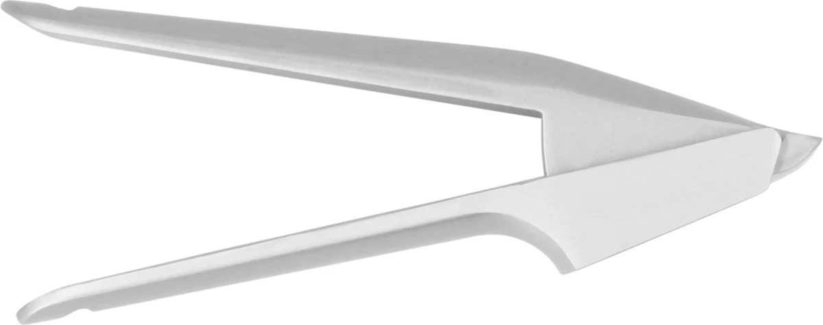 Krumble Knoflookpers - Vaatwasserbestendig - Rasp - Handpers - Keukengerei - Lookpers - Garlic Press - Gemberpers - RVS - Zilver - Afbeelding 2