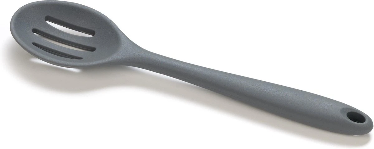 Basic Culinair Keukenlepel Met Gleuf - Siliconen - 20cm