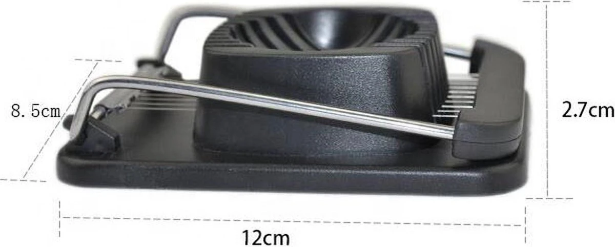 Eiersnijder, Roestvrij Staaldraad, Zwart, RVS, Vaatwasser Bestendig, Duurzaam, Keukengerei, Multifunctioneel, Geschikt Voor De Vaatwasser, Roest Vrij, Ei Snijder, Eierhouder, Kunststof, Metaaldraad, Vaatwasserbestendig, Multifunctionele Eiersnijder. - Afbeelding 5