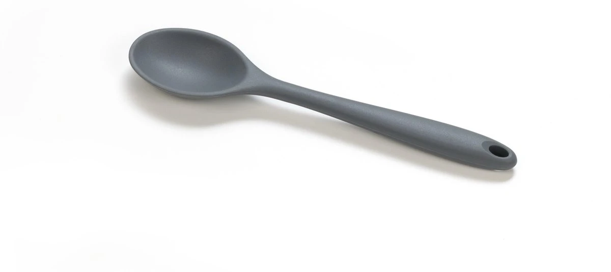 Basic Culinair Kooklepel - Siliconen - Compact Formaat - 20cm