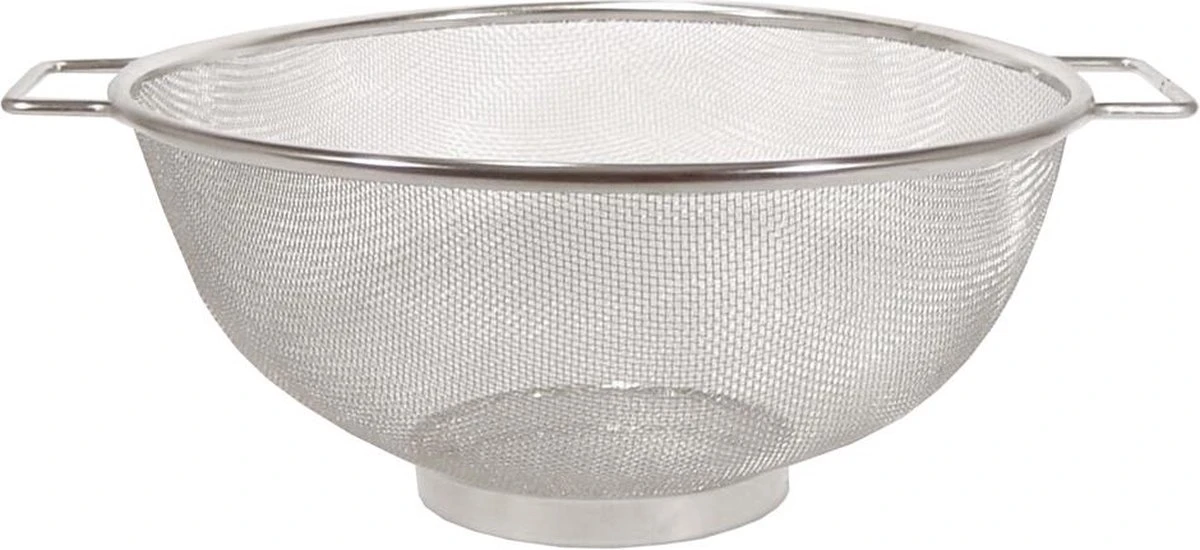 Merkloos Vergiet - RVS - Ø25cm - Zeef - Afbeelding 3