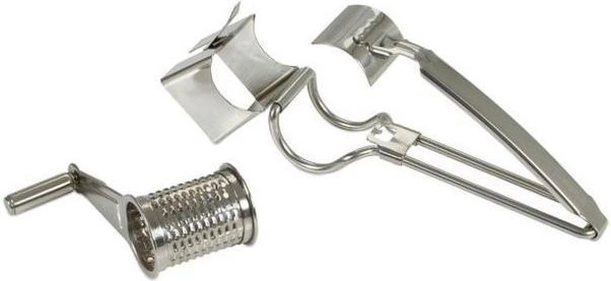 Boska Handrasp Molen Romano - Kaasrasp Molen - Voor Harde Kaas - 200x85x100 Mm - Afbeelding 3