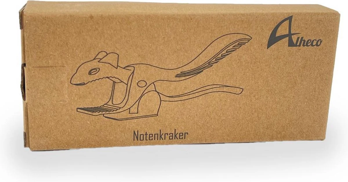 Alheco Notenkraker - Walnotenkraker - Eekhoorn Figuur - Zilver - Afbeelding 4