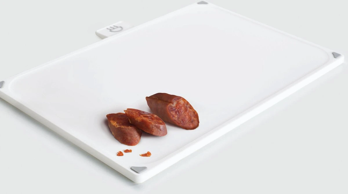 Joseph Joseph Index Large Snijplankenset - Incl. Houder - 34 X 24 Cm - 4 Stuks - Graphite - Afbeelding 8