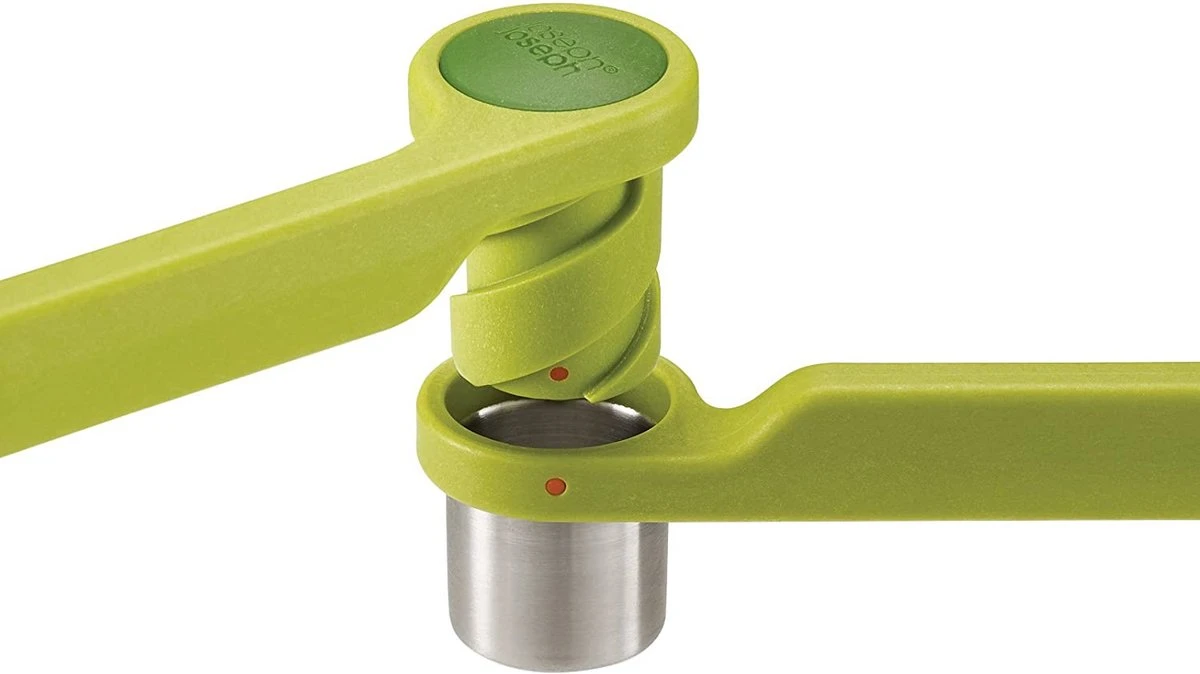 Joseph Joseph Helix Knoflookpers - 17,6 X 4,6 X 5,8 Cm - Groen - Afbeelding 2