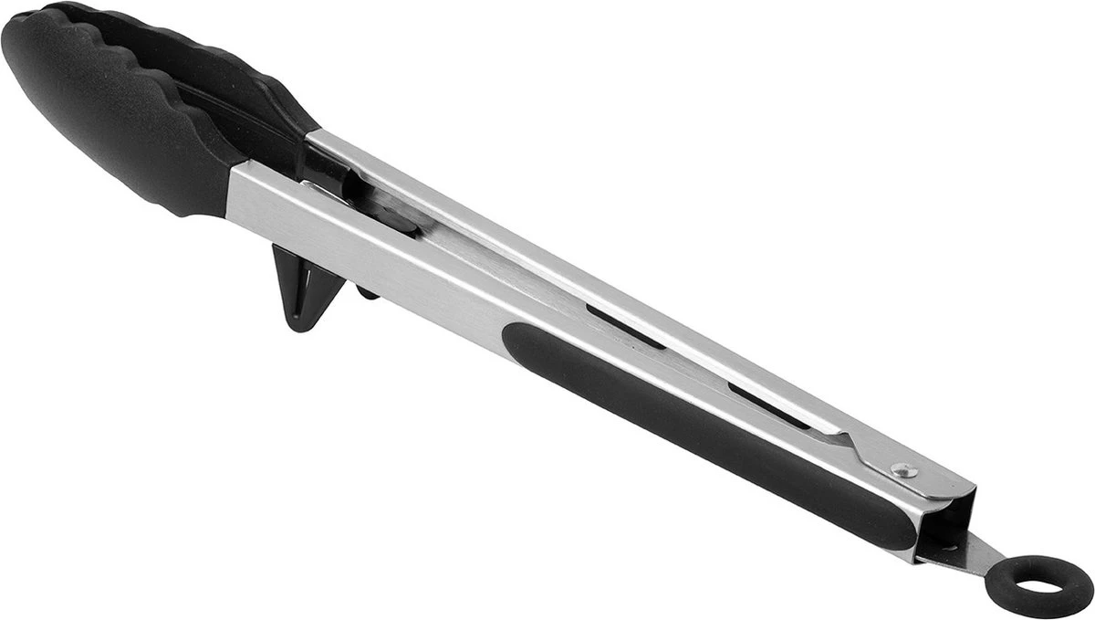 Sola Tang - Hittebestendig - Comfort - Krasvrij - Grip - Vaatwasser Veilig - Nylon - 33,5cm - Zwart - Afbeelding 10