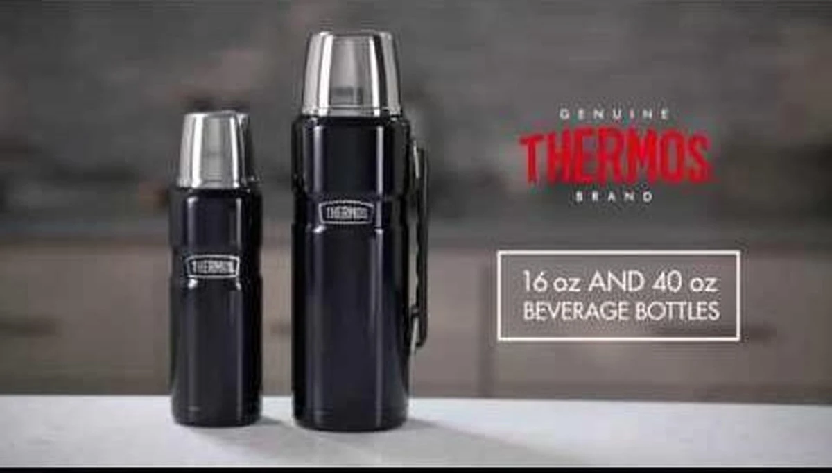 Thermos King Thermosfles - 1,2 Liter - Zilverkleurig - Afbeelding 3
