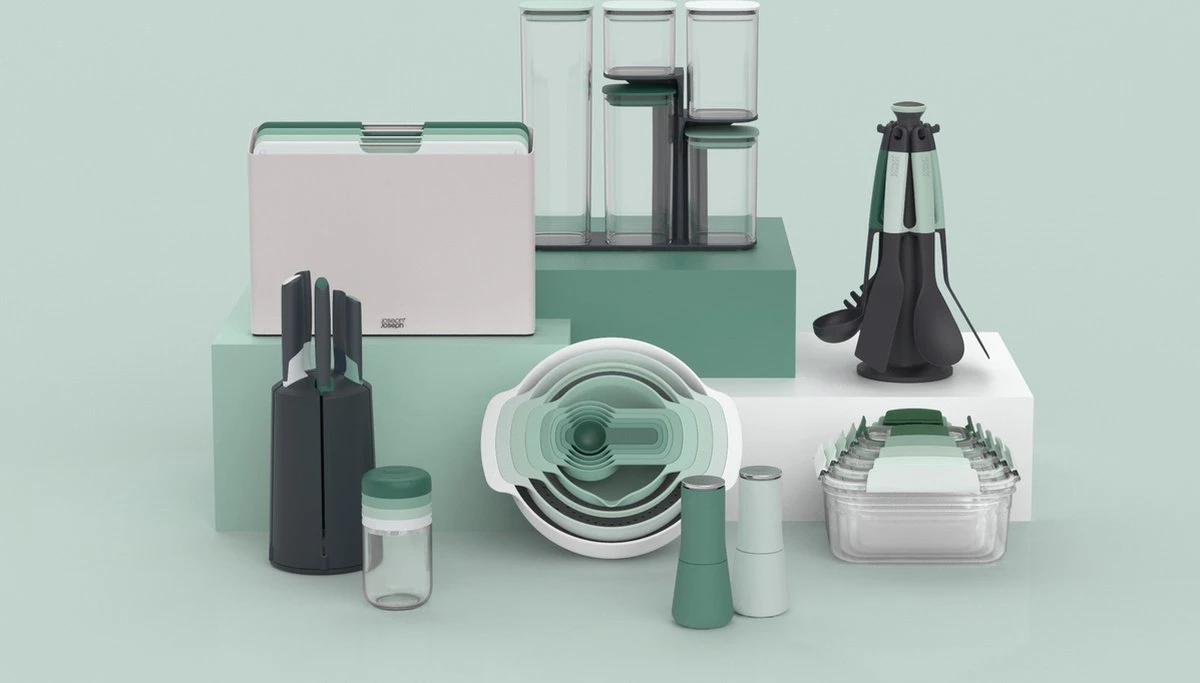 Zout- En Pepermolen, Groen, Set Van 2 Stuks - Joseph Joseph | Editions - Afbeelding 9