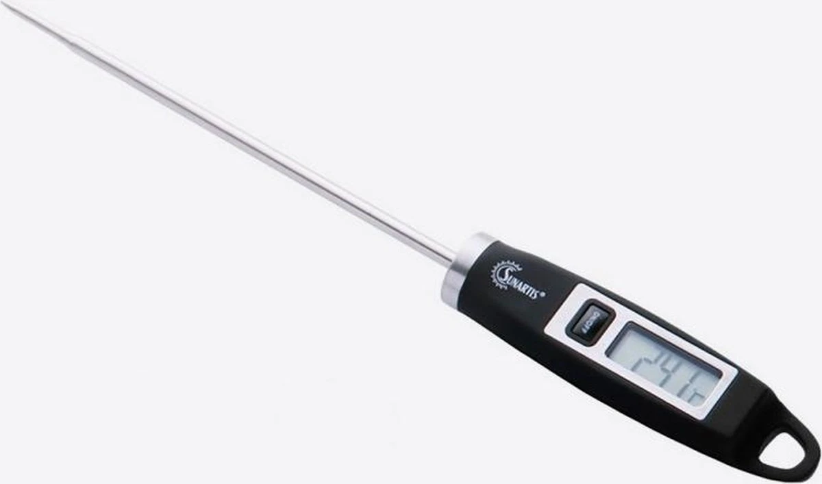 Mingle - Digitale Universele Huishoudthermometer - Zwart - Afbeelding 4