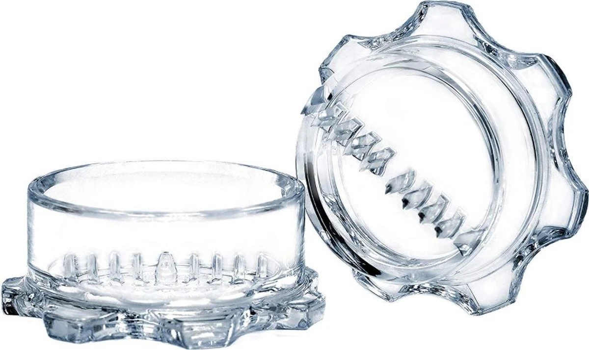 Knoflook Twister - Knoflookpers - Knoflookpers/gemberpers - Kruidenmolen - Wit - Transparant - Nieuw Model 2022! - Afbeelding 2