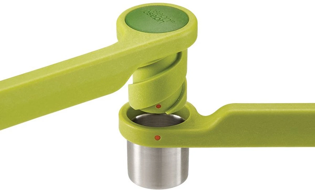 Joseph Joseph Helix Knoflookpers - 17,6 X 4,6 X 5,8 Cm - Groen - Afbeelding 9