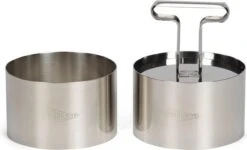 Patisse RVS Garneerringen - Set/2 - Ø 9 Cm