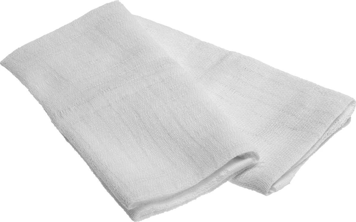 Puurmaken Kaasdoeken 40x40cm 2 Stuks | Filteren Van Vloeistoffen| Kaas Maken - Afbeelding 2