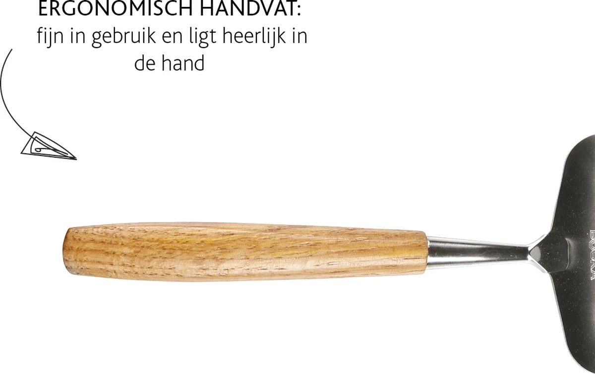 Boska Kaasschaaf Oslo - Kaaschaaf Harde Kaas - Kaasschaaf Voor Oude Kaas - Kaasschaaf Houten Handvat - RVS - Keukengerei - Keuken Accessoires - 10 Jaar Garantie - Afbeelding 5