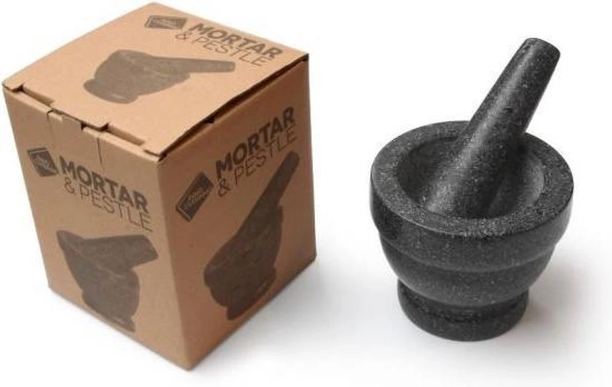 Inno Cuisinno Vijzel Graniet - Diameter 11,5 Cm - H 9,5 Cm - Afbeelding 2