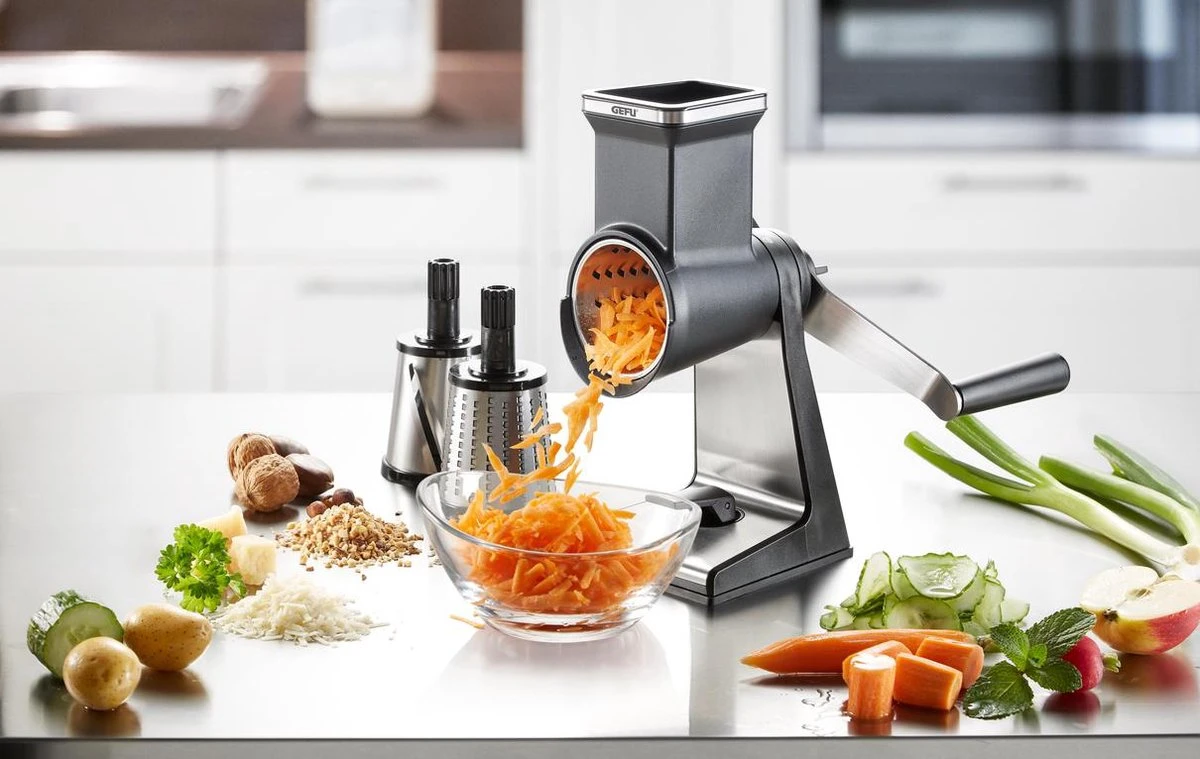 GEFU Trommelrasp Transforma - Zilver Grijs - Afbeelding 7