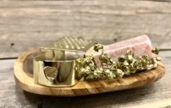 Amberblokje Rasp Goud -rasp Voor Een Amberblokje- Geurblokje - Geurbrander-cadeau Tip - Goud Mini Raspje - Sinterklaas Cadeau - Kerst Cadeau