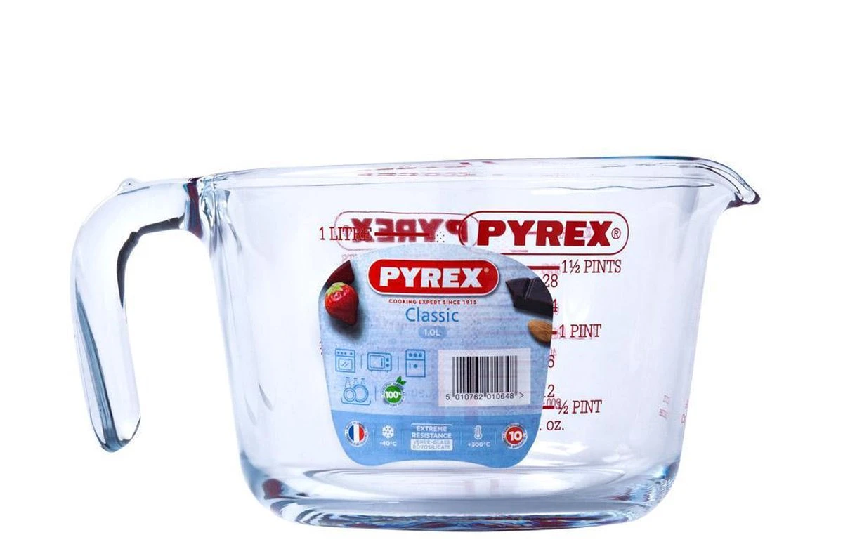 PYREX Prep & Store Maatbeker 1 L - Glas - Afbeelding 9